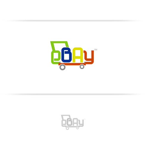 Design di 99designs community challenge: re-design eBay's lame new logo! di 143Designs
