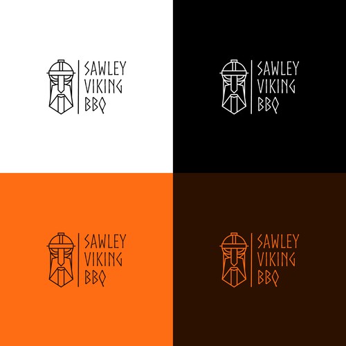 Viking Inspired BBQ Food Delivery Needs a Logo Design by Lyubomir Grigorov