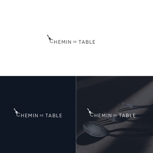 Elegant and modern logo for our website specialised in table cutlery Design by m å x