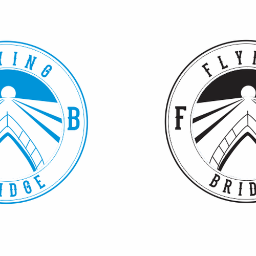 FLYING BRIDGE: Create giving society logo for the Alumni office of the U.S. Merchant Marine Academy. Design by animav studio