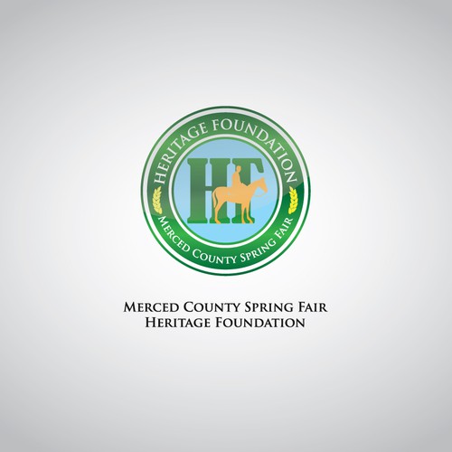 logo for Merced County Spring Fair Heritage Foundation Design by Dusan Stojisavljevic