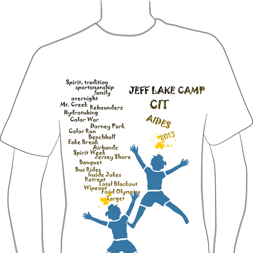 Summer Camp TShirt Design Tshirt contest