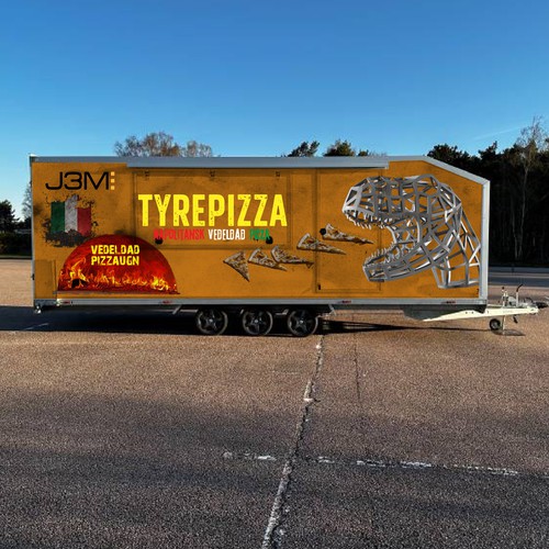 PIZZA trailer - be creative! Design von Windmill Designer™