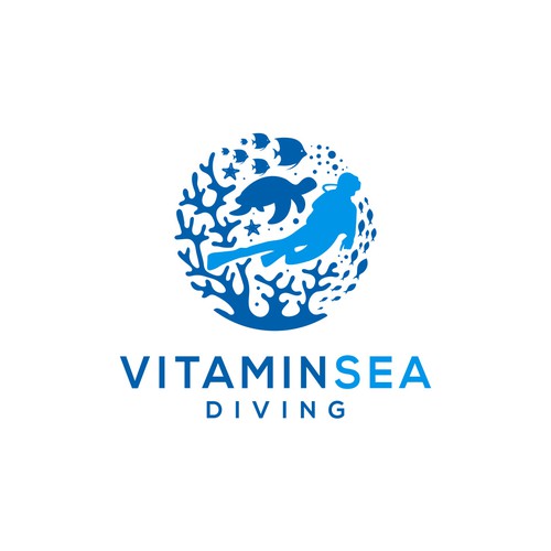 We need a powerful new logo and brand kit for a fun scuba shop Design by Alvianks