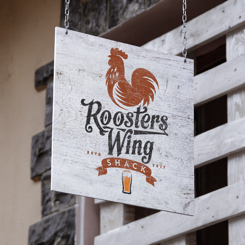 Design a logo for "Roosters Wing Shack" Design réalisé par Siv.66