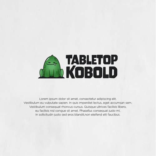 Bring Tabletop Kobold to Life with a Fun, Memorable Logo and Branding Design by Risada