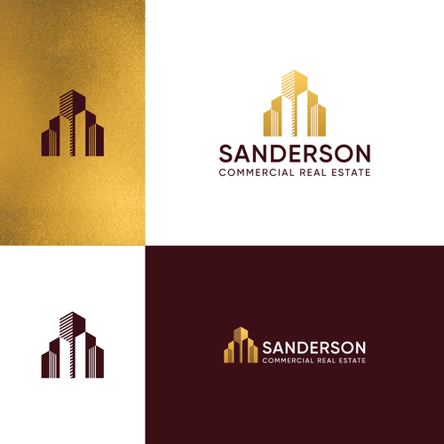 Bring the heat! - Sanderson Commercial Real Estate Logo & Website Design réalisé par BlindB