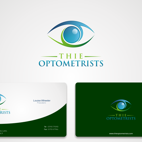 Thie Optometrists needs a new logo and business card Réalisé par Blesign™