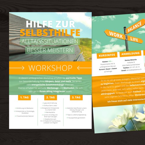 Postcard, flyer or print contest entry by kuckelei