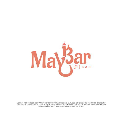 Logo for Upscale bar and lounge Diseño de tucity