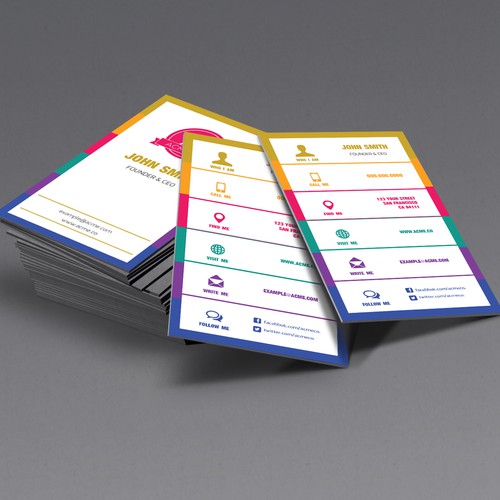 Design di 99designs need you to create stunning business card templates - Awarding at least 6 winners! di DesignSpell
