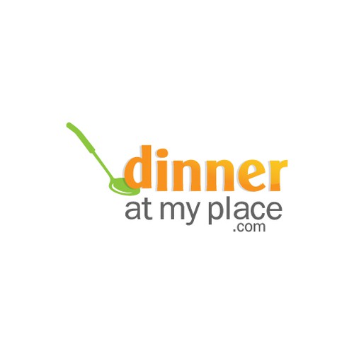 Logo for a dinner party planning web app Design by miroket