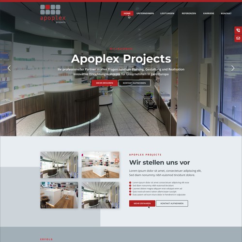 Web page design contest entry by OWLX
