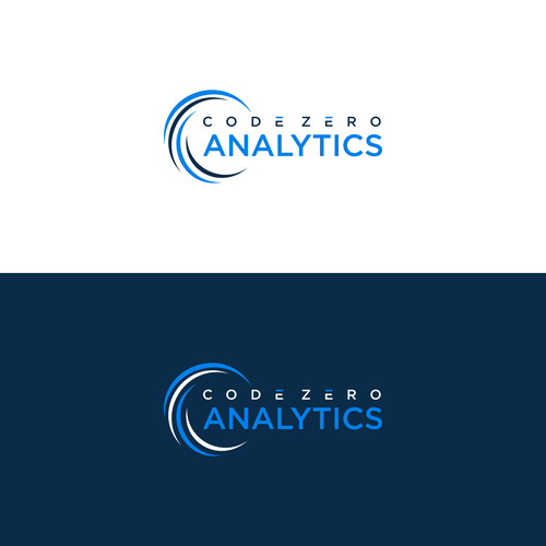 Do data right! Code Zero Analytics logo design Design by '' Ephraim ''
