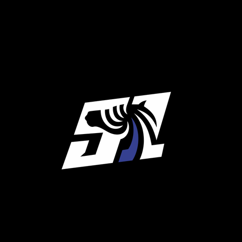 Edgy, Tough, Rugged, clothing Logo cleverly combining "Zebra" and "51" in a unique way. Diseño de JANTUNGHATI