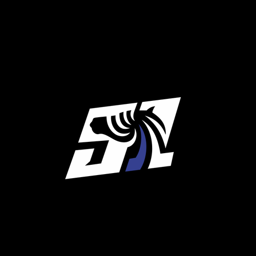 Edgy, Tough, Rugged, clothing Logo cleverly combining "Zebra" and "51" in a unique way. Design by JANTUNGHATI