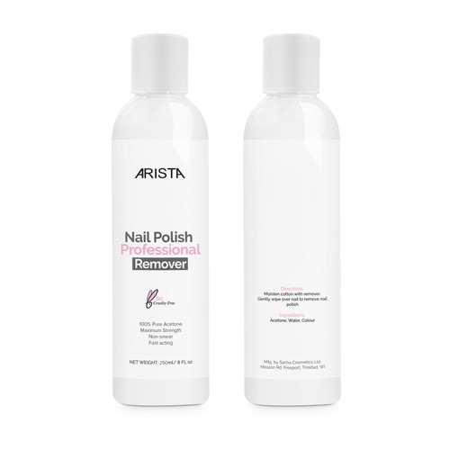 Arista Nail Polish Remover Design by DesignSBS