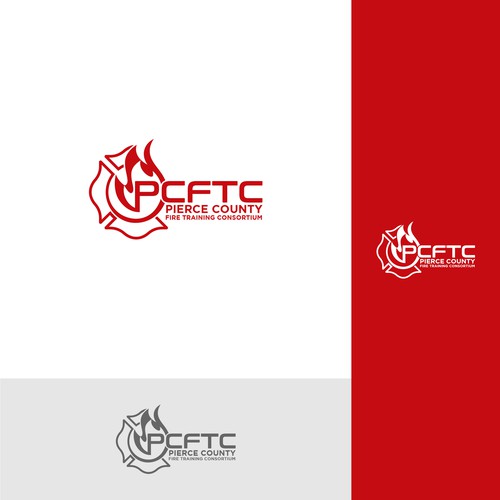 Fire Service Training Consortium Logo and Brand Design by MisterR