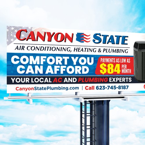 Design An Eye-Catching Billboard For An HVAC Company Design réalisé par GrApHiC cReAtIoN™