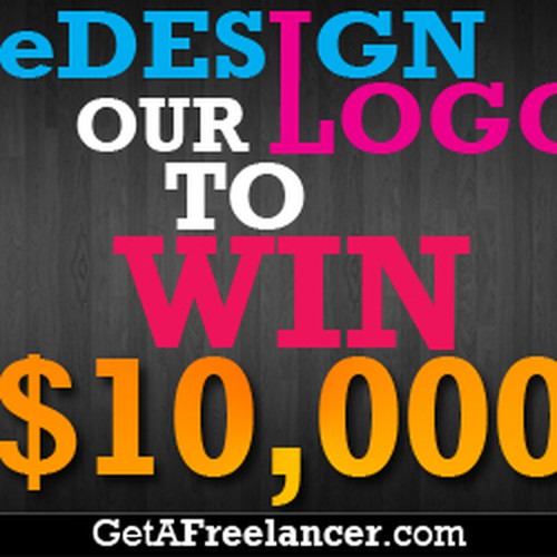 Logo / Graphic to promote US$10,000 Logo Design Competition Design by Anubis Creative