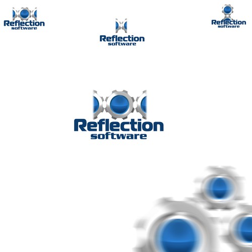 Reflection Software Logo Contest Design by VisualPoints