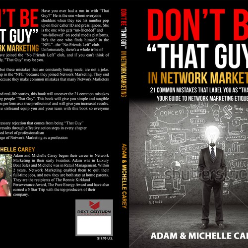 NCP BOOK COVER - Don't Be "That Guy" In Network Marketing Design by T.Primada
