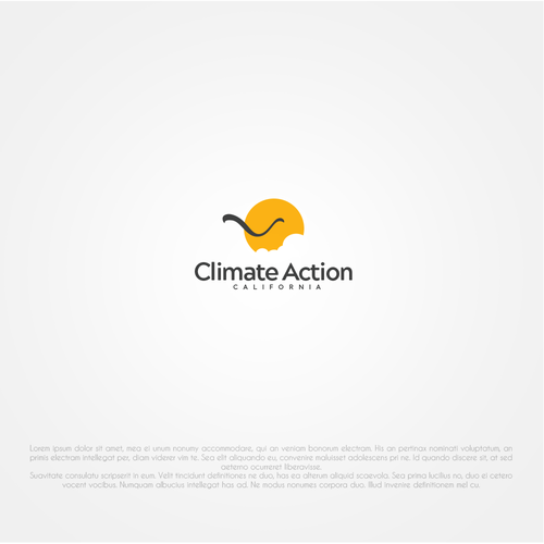 Climate Action California Logo Design by pixelgarden