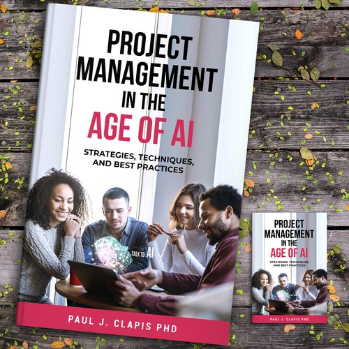 Simple, professional cover for a business book about Artificial Intelligence Design von ~99~