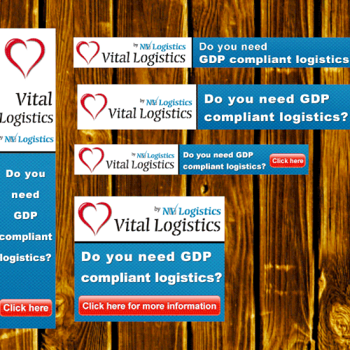 Vital Logistics needs a new banner ad Design von simi123