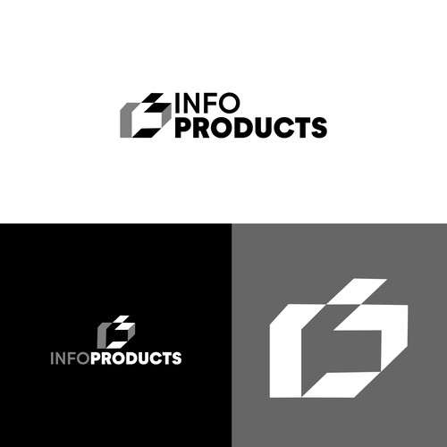 InfoProducts.com - Logo & Branding Design by Nana445