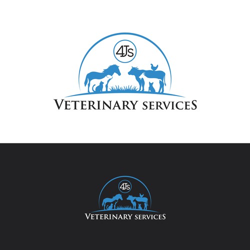 Designs Mixed animal veterinarian logo Logo design contest