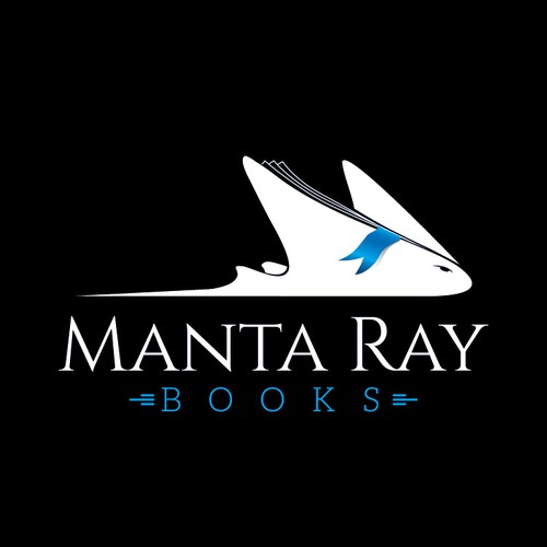 Create a nationally seen logo for Manta Ray Books Réalisé par Javier Vallecillo
