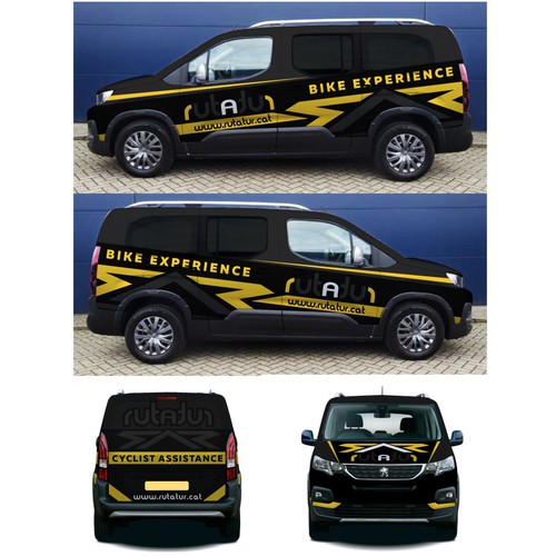 Car, truck or van wrap contest entry by toilter
