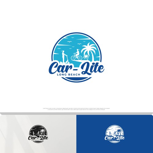 Logo for Car-Lite Long Beach (California -- USA) Design by rzaltf