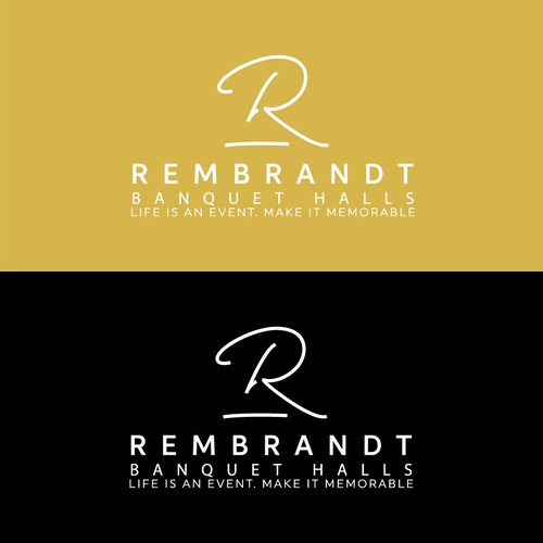 Visually appealing modern logo/font face for our contemporary industrial banquet hall Design réalisé par Zain Designer