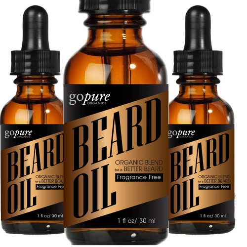 Create a High End Label for an All Natural Beard Oil! Design réalisé par ve_sta