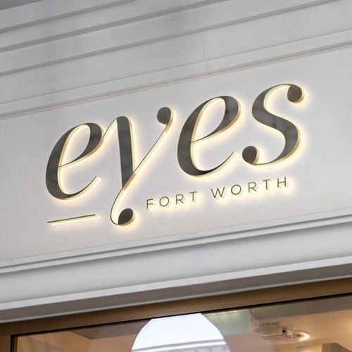 Design a Modern Eyewear Logo for a Distinctive Modern New Location Design by j23