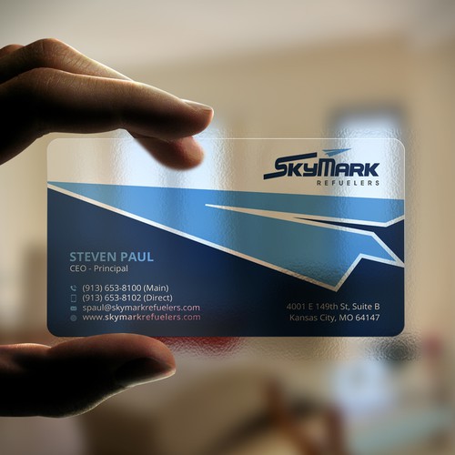 Need business card redesign for Aircraft Truck Fueling company Design by VIVID_Design.