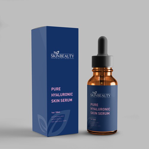 Easy Simple LABEL design for Skin Care Serum Design by Jan_m