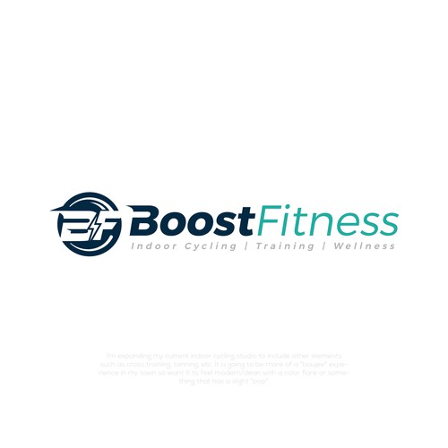 Exciting logo design for expanding fitness brand! Design by JosH.Creative™