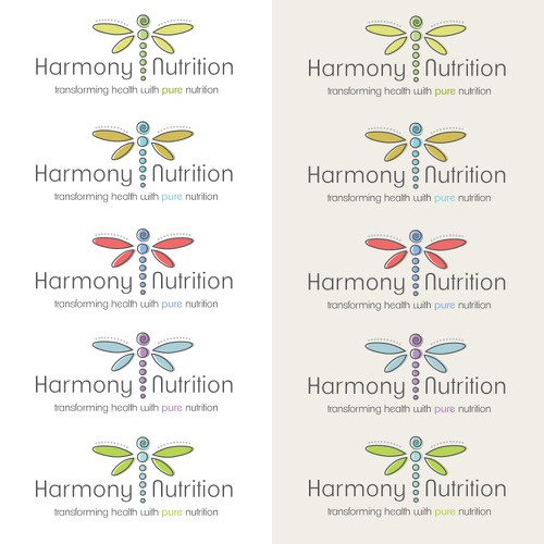 All Designers! Harmony Nutrition Center needs an eye-catching logo! Are you up for the challenge? Diseño de michelleanne