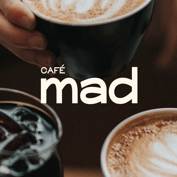 Typography logo for Cafe | HORECA Branding | Restaurant