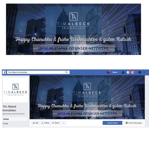 Facebook cover contest entry by morningglory