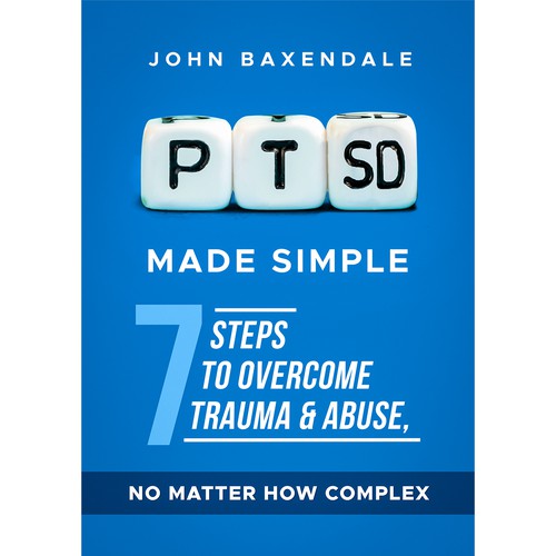 We need a powerful standout PTSD book cover Réalisé par Sαhιdμl™