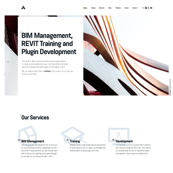 Website redesign for Archilizer