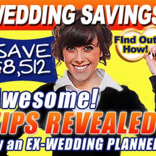 Steal My Wedding needs a new banner ad デザイン by Isabels Designs