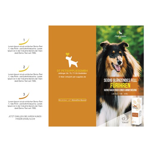 Brochure contest entry by Murad Nofal