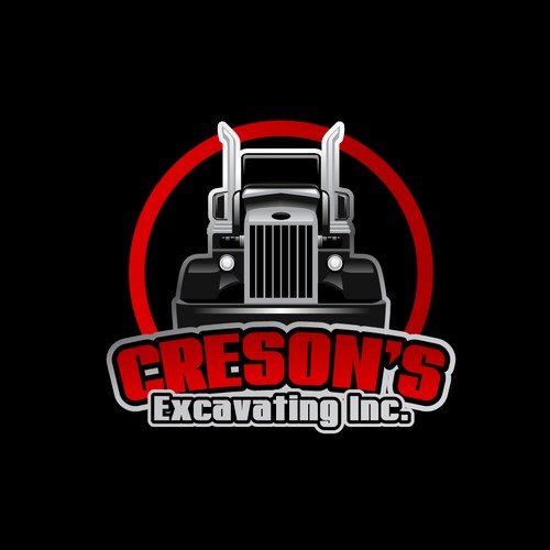 badass excavating company needs a badass logo!!!!!!! | Logo design contest