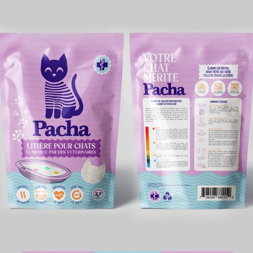 Cat Litter startup Minimalistic packaging - Contest Design von agooshe