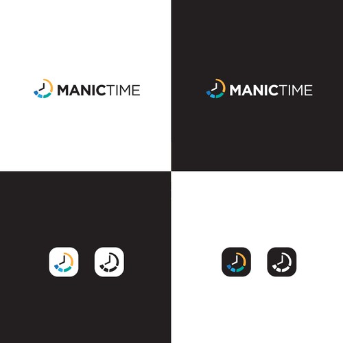Redesign ManicTime.com logo Design by Alvianks